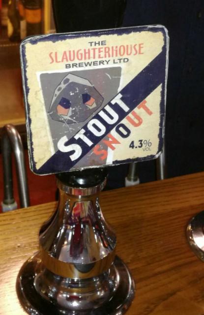 Stout Snout, The Slaughterhouse Brewery
