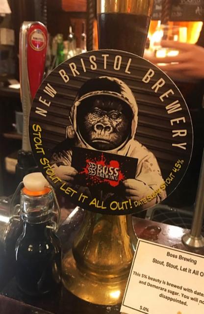 Stout Stout Let It All Out 4.5%, New Bristol Brewery, England