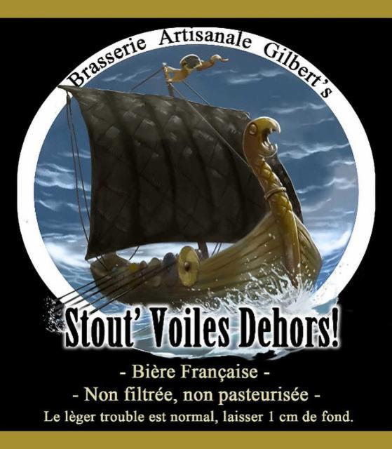 Stout Voiles Dehors ! 10.0%, Brasserie Gilbert's, France