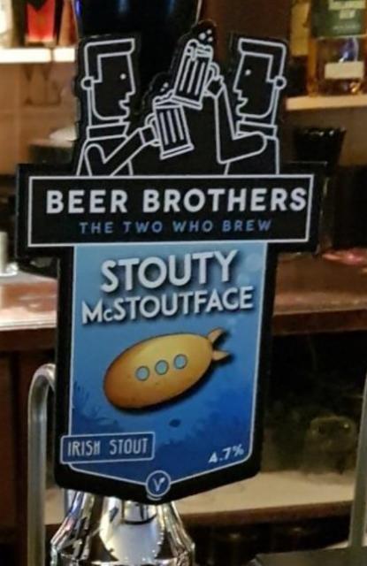 Stouty McStoutface 4.7%, Beer Brothers LTD, England