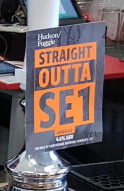 Straight Outta SE1 4.6%, Southwark Brewing, England