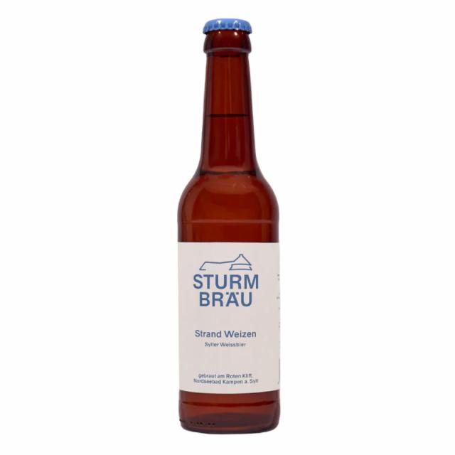 Strand weizen 5.0%, Sturmbräu Sylt, Germany
