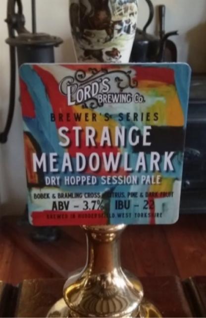 Strange Meadowlark 3.7%, Lord's Brewing Co., England