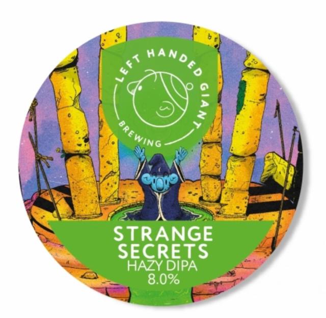 Strange Secrets 8.0%, Left Handed Giant Brewing, England