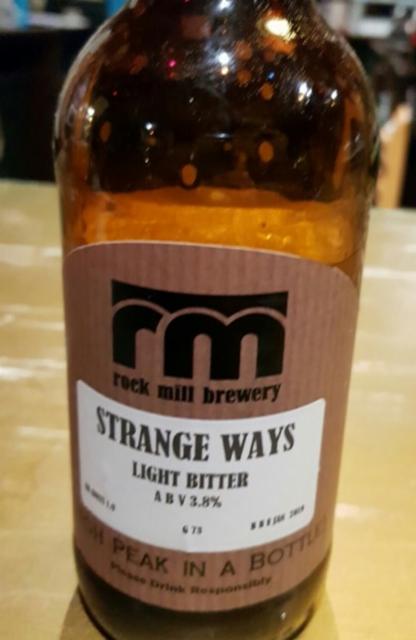 Strange Ways 3.8%, Rock Mill Brewery, England
