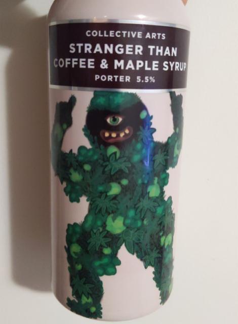 Stranger Than Coffee & Maple Syrup 5.5%, Collective Arts Brewing, Canada