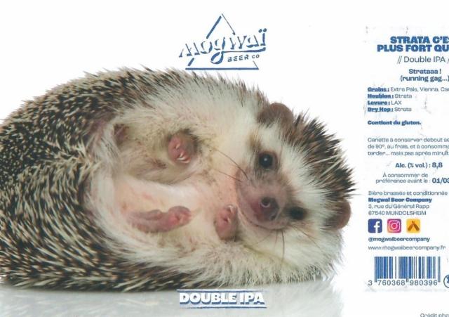 Strata C'Est Plus Fort Que Toi 8.8%, Mogwaï Beer Company, France