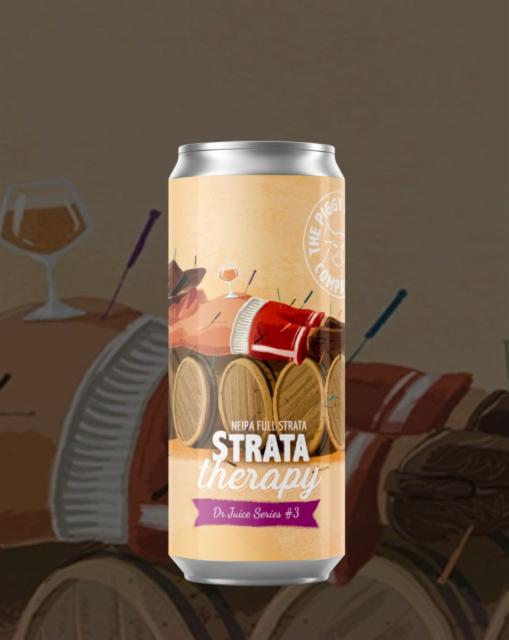 Strata therapy - Dr Juice Series #3 6.8%, The Piggy Brewing Company, France