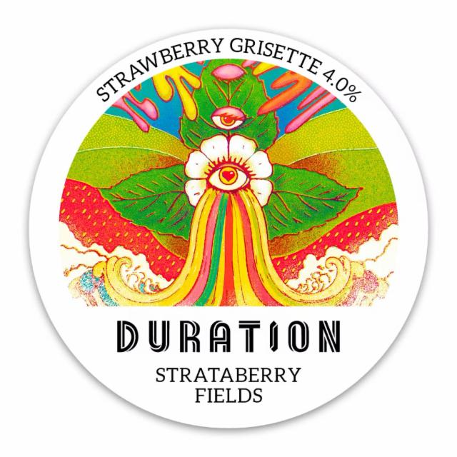 Strataberry Fields 4.0%, Duration Brewing, England