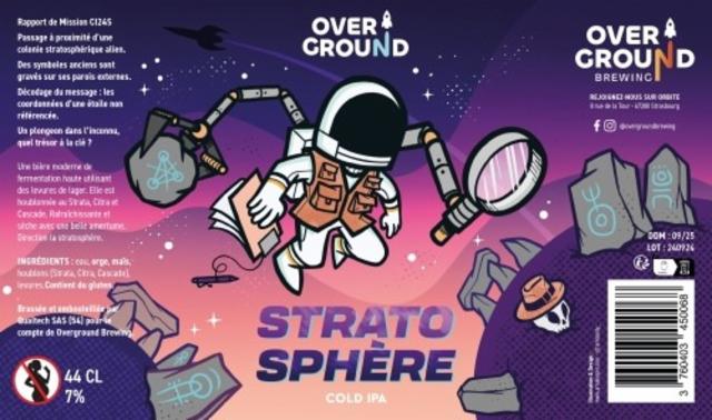Strato Sphère 6.0%, Overground Brewing (Over Ground), France
