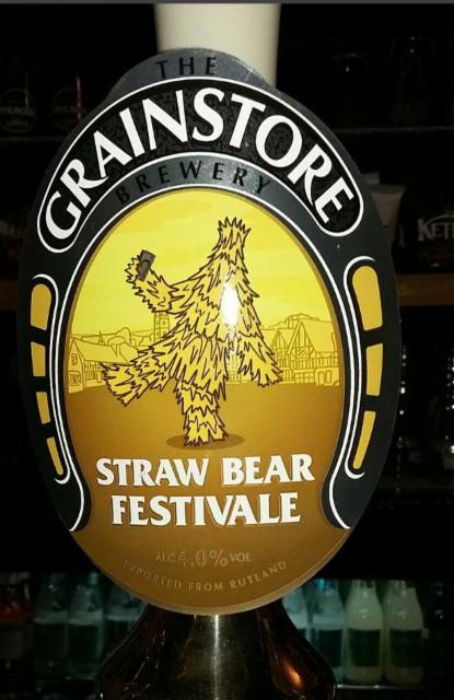 Straw Bear Festivale 4.0%, Grainstore Brewery, England