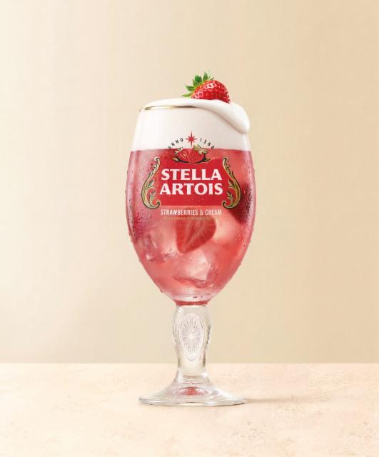Strawberries & Cream 3.4%, Stella Artois (AB InBev), Belgium