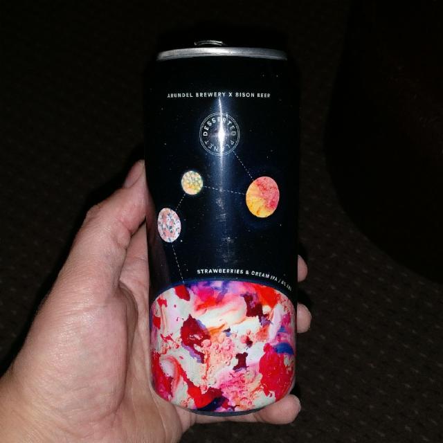 Strawberries & Cream IPA 6.0%, Arundel Brewery, England