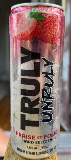 Strawberrry smash 7.0%, Truly Hard Seltzer (The Boston Beer Company), United States