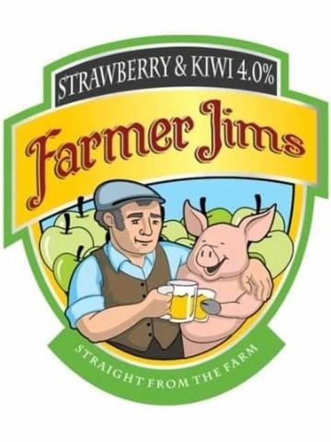 strawberry and kiwi 4.0%, Farmer Jims, England