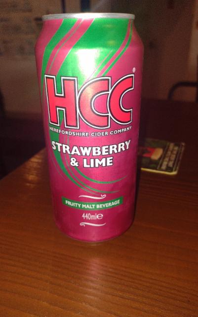 HCC : Strawberry & Lime 4.0%, Herefordshire Cider Company, England