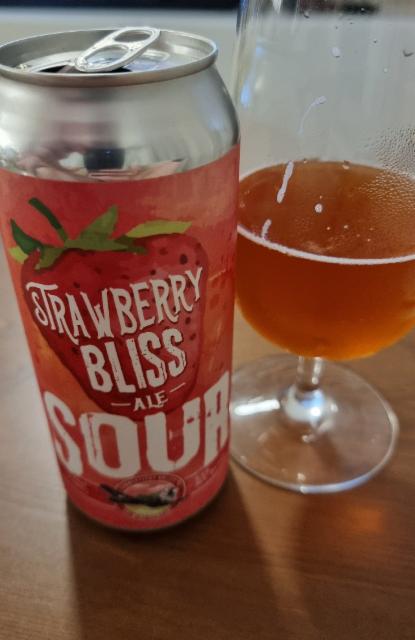 Strawberry Bliss Ale 5.5%, Connecticut Valley Brewing, United States