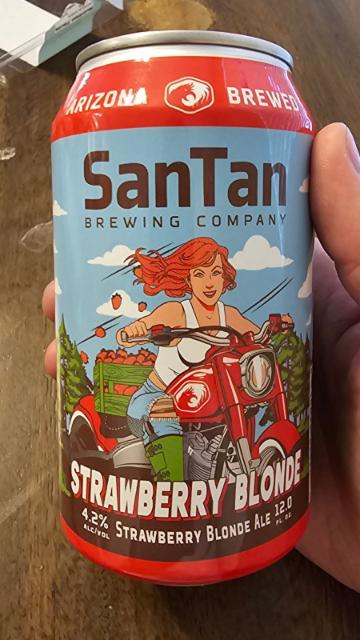 Strawberry Blonde4.2, SanTan Brewing Company