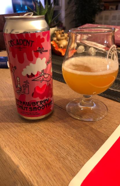 Strawberry Coconut Smoothie 8.8%, Decadent Ales, United States