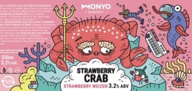 Strawberry Crab 3.2%, MONYO Brewing Co, Hungary