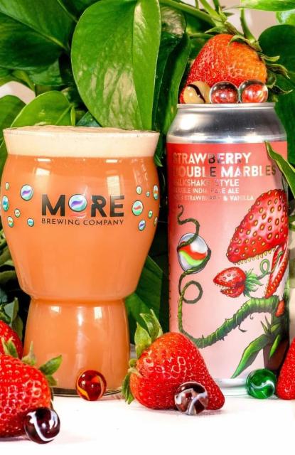 Strawberry Double Marbles 8.0%, More Brewing Company, United States