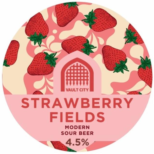 Strawberry Fields 4.5%, Vault City Brewing, Scotland