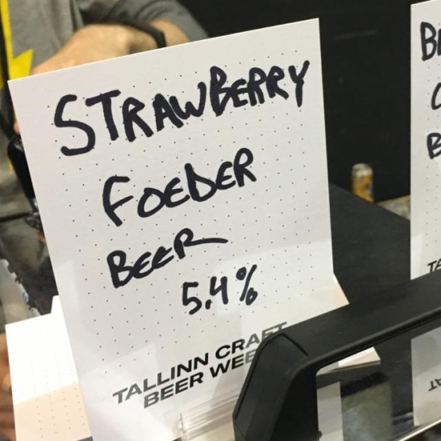 Strawberry Foeder 5.4%, Coppertail Brewing Co, United States