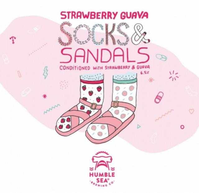 Strawberry Guava Socks & Sandals 6.5%, Humble Sea Brewing Company, United States