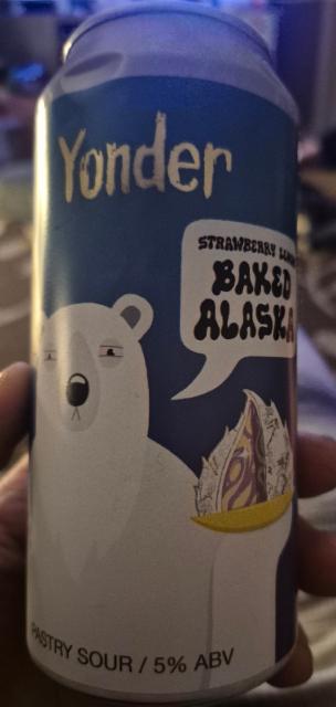 Strawberry Lemon Baked Alaska, Yonder Brewing