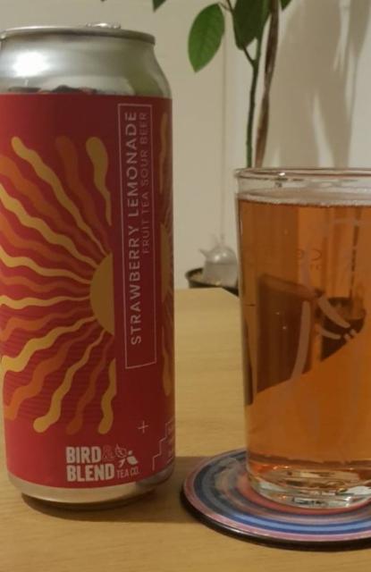 Strawberry Lemonade, Bird & Blend with Basement Beer