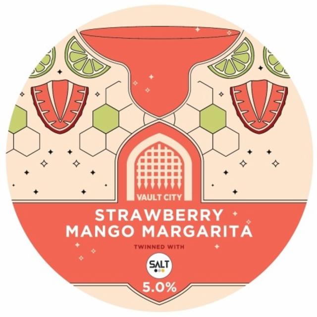 Strawberry Mango Margarita 5.0%, Vault City Brewing, Scotland