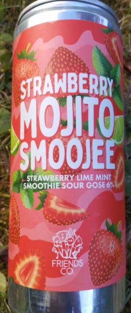 Strawberry Mojito Smoojee 6.0%, Friends Company, Sweden