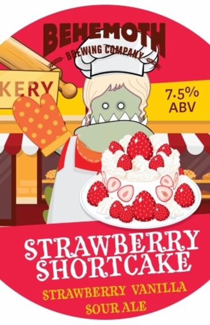 Strawberry Shortcake 6.9%, Behemoth Brewing Company, New Zealand