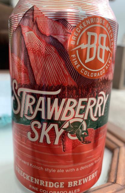 Strawberry Sky 4.8%, Breckenridge Brewery (AB InBev), United States