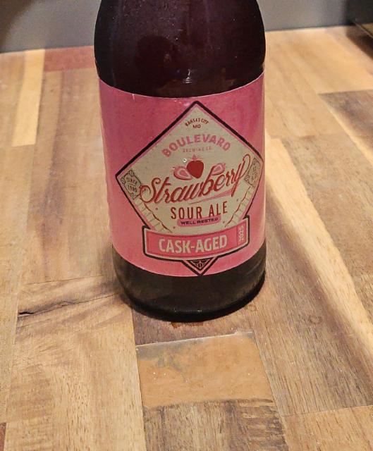 Strawberry Sour Ale 2025 8.0%, Boulevard Brewing Company (Duvel-Moortgat), United States