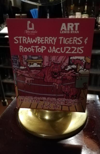 Strawberry Tigers & Rooftop Jacuzzis 12.4%, Abbeydale Brewery, England