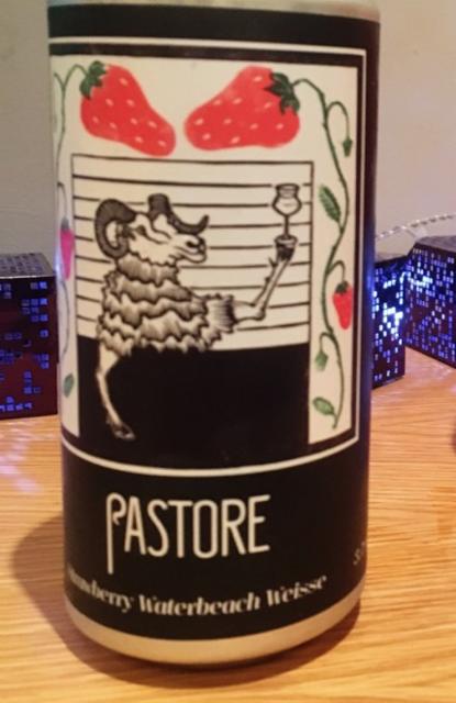 Strawberry Waterbeach Weisse 3.7%, Pastore Brewing And Blending Ltd, England