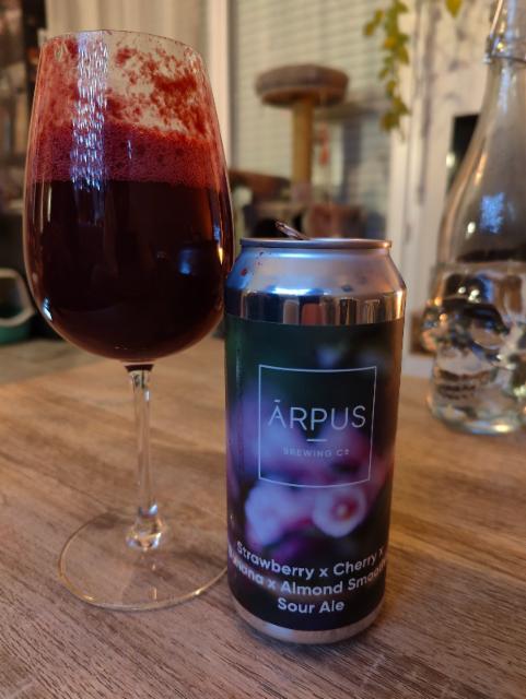 Strawberry x Cherry x Banana x Almond smoothies 4.5%, Ārpus Brewing Co., Latvia