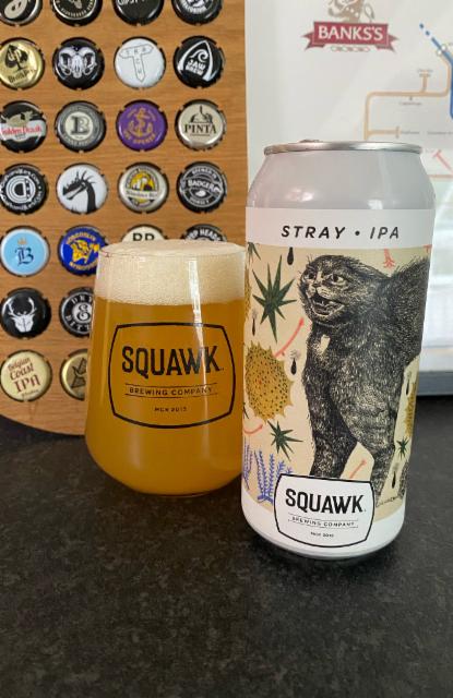 Stray 6.5%, Squawk Brewing Company, England