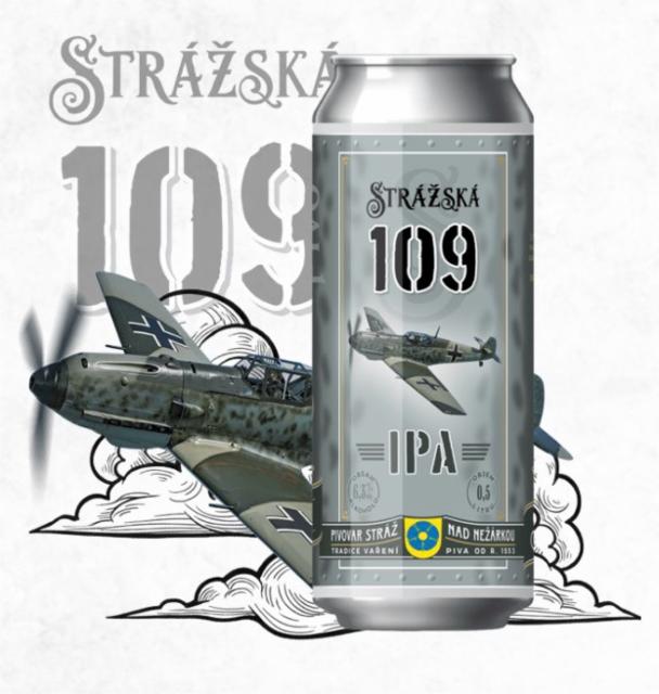 Strážská 109 6.3%, pivovar Stráž s.r.o., Czech Republic