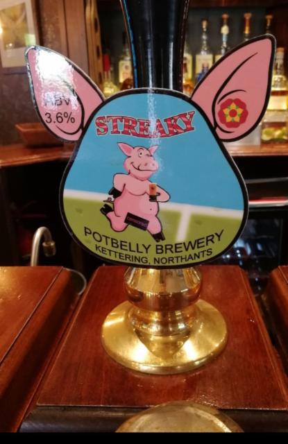 Streaky 3.6%, Potbelly Brewery Limited, England