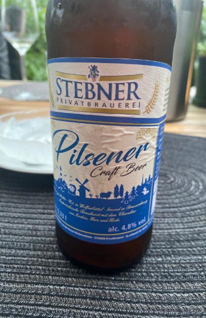 Stebner Pilsener 4.8%, Stebner Privatbrauerei, Germany