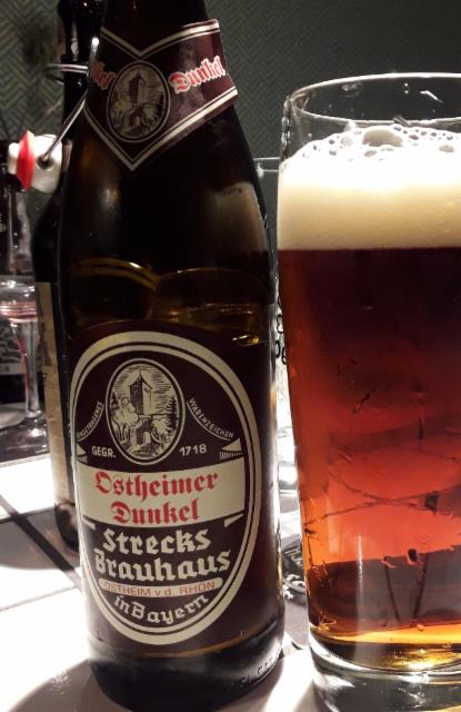 Ostheimer Dunkel 5.2%, Privatbrauerei Streck-Bräu, Germany