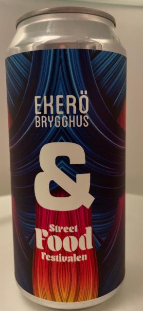 Streetfood lager 4.8%, Ekerö Brygghus, Sweden