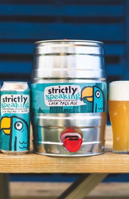 Strictly Speaking 4.2%, Green Cheek Beer Co., United States