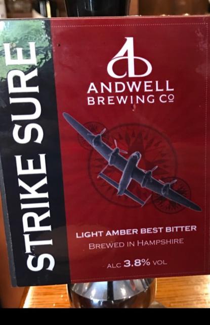 Strike Sure 3.8%, Andwell Brewing Company, England
