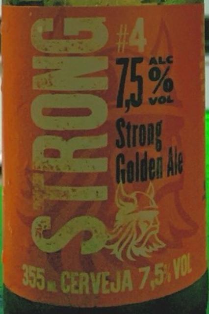 Strong #4 Golden Ale 7.5%, Clube do Malte, Brazil
