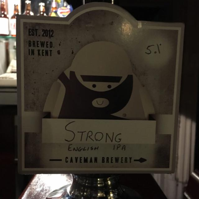 Strong 5.1%, Caveman Brewery, England