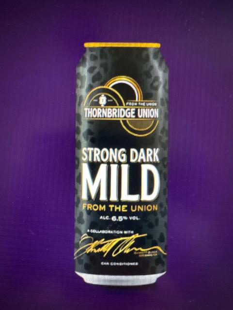 Strong Dark Mild - From The Union, Thornbridge Brewery