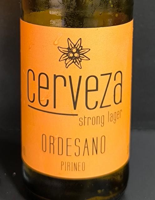 strong lager 6.0%, Ordesano, Spain